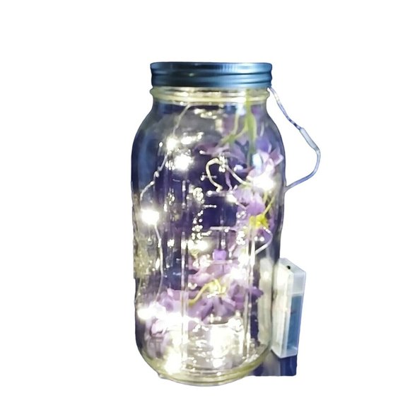 Collins Creek Collections Other - Ball Mason Jar Lantern Light Storage Canister Collins Creek Collection 9.5" Tall